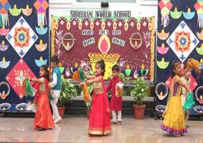 DIWALI CELEBRATIONS AT SHREERAM WORLD SCHOOL