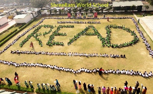 One Nation Reading Together at ShreeRam World School