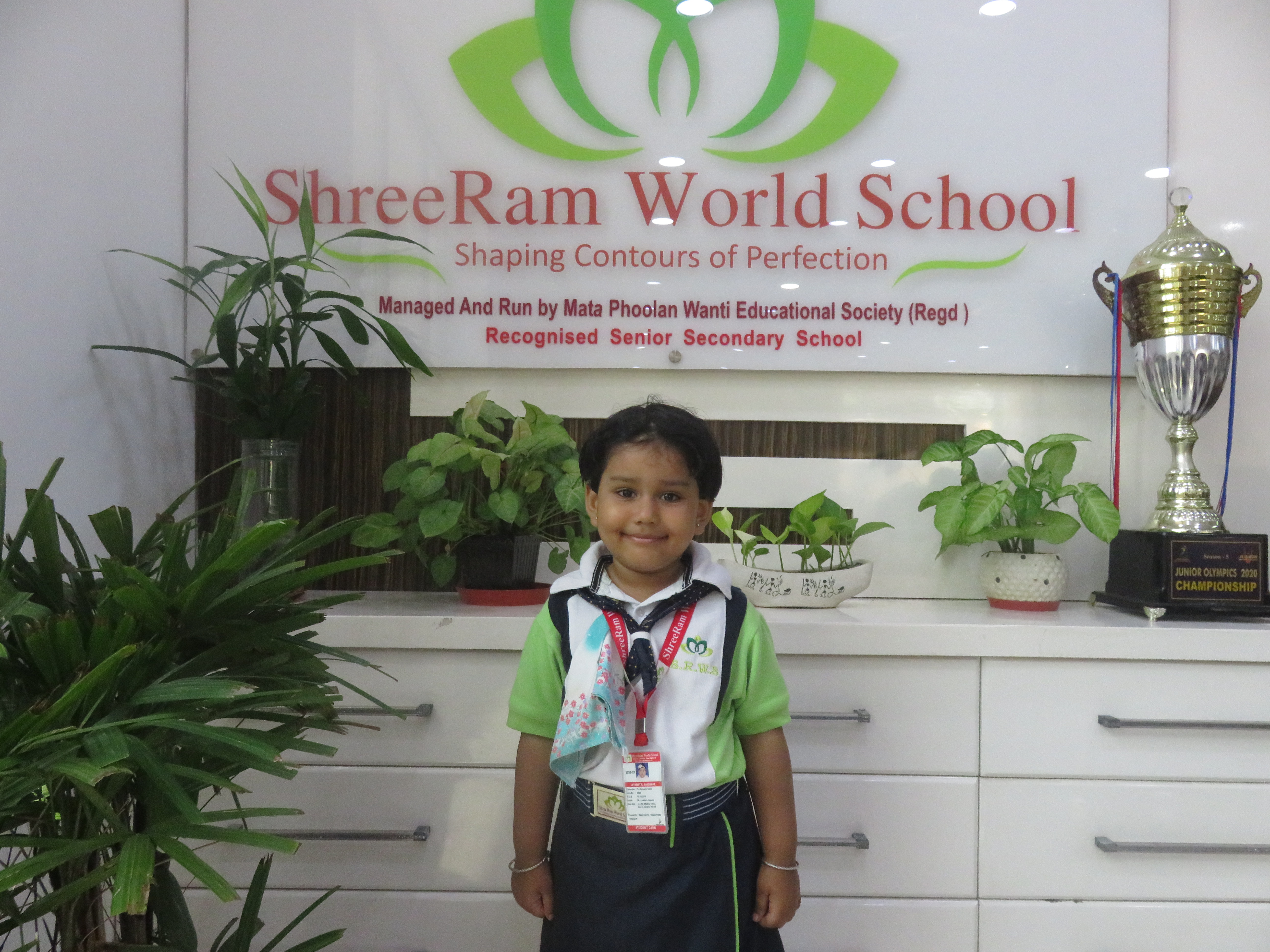 A Feather in the cap for ShreeRam World School